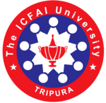 ICFAI University Tripura logo